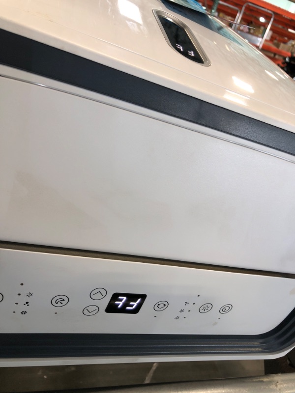 Photo 1 of ***MISSING HARDWARE
SereneLife SLPAC240W.5 Portable Air Conditioner-12000 Capacity (ASHRAE) Compact Home A/C Cooling Unit with Built-in Dehumidifier & Fan Modes, Includes Window Mount Kit (White), 12,000 BTU