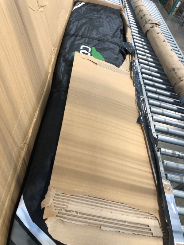 Photo 1 of ***SIMILAR ITEM***SIZE UNKNOWN***COBIZI Heavy Duty Pop up Canopy Tent with 6 Sidewalls, Commercial Instant Canopies Tents for Parties Gazebos with Roller Bag, Wind & Waterproof UPF50+,Thickened Frame for Backyard, Black