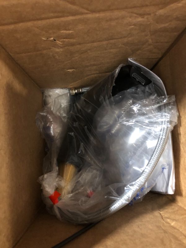 Photo 1 of ***used*** hansgrohe Vivenis Modern 1-Handle 1-Hole 6-inch Tall Bathroom Sink Faucet in Matte Black, 75010671