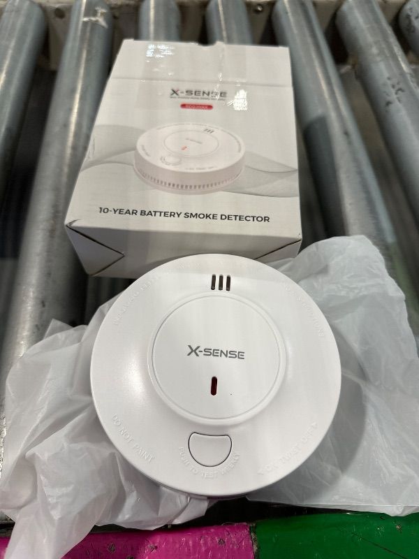 Photo 1 of ***SIMILAR ITEM***X-Sense Hardwired Combination Smoke and Carbon Monoxide Detector, Hardwired Interconnected Smoke and CO Detector Alarm with Replaceable Battery Backup, XP04, 1-Pack