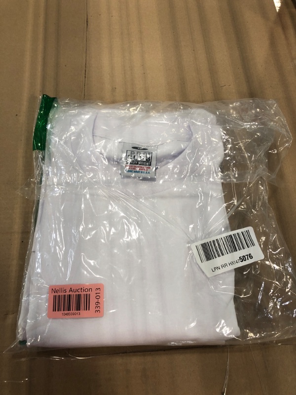 Photo 1 of ***** 2 PACK ***** Pro Club Men's 3-Pack Heavyweight Cotton Short Sleeve Crew Neck T-Shirt, White, X-Large