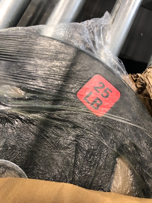 Photo 1 of ***SIMILAR ITEM***CAP Barbell 2 - Inch Olympic Grip Weight Plate, 25 lb, Single, Black