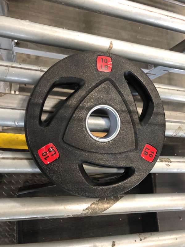 Photo 1 of ***SIMILAR ITEM***CAP Barbell Olympic 2-Inch Weight Plate, GRAY 10 LBS