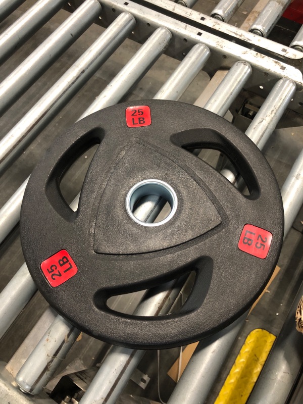 Photo 1 of ***SIMILAR ITEM***CAP Barbell Olympic 2-Inch Weight Plate, Gray, 25 LBS