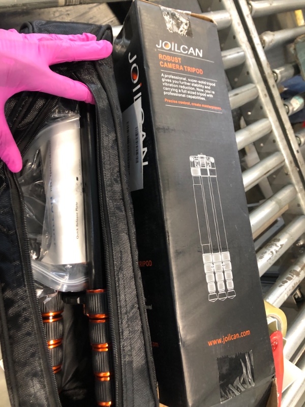 Photo 1 of ***MISSING BALL HEAD****80/85 inches Heavy Duty Tripod for Camera and Phone, 85" Camera Monopod Tripods, DSLR Binoculars Spotting Scope Camcorders Video Tripod Stand, 360 Degree Ball Head, 35 lbs Loads