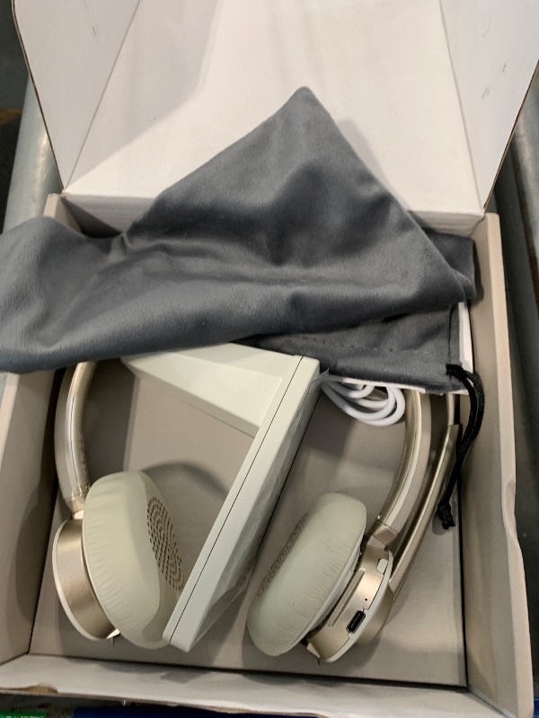 Photo 1 of Wireless Headset with Mic for Work, Bluetooth Headset with AI Noise Canceling Microphone, Wireless Headphones with USB Dongle, Charging Base & Mic Mute for for PC/Cell Phones/Call Center/Teams