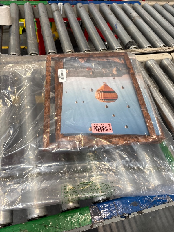 Photo 1 of **1 frame damaged**
QOTIB 11x14 Picture Frame with 8x10 Mat Deep Brown, Display 8x10 with Mat or 11x14 Without Mat, Wood 11 by 14 Photo Frame, 11 x 14 Frame for Wall Hanging Display, Deep Brown, 3 Pack