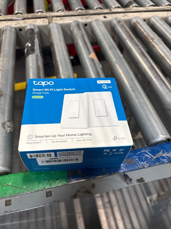 Photo 1 of **missing 1 swtich**
TP-Link Tapo Matter Smart Light Switch: Voice Control w/Siri, Alexa & Google Home | UL Certified | Timer & Schedule | Easy Guided Install | Neutral Wire Required | Single Pole | Tapo S505(2-Pack)