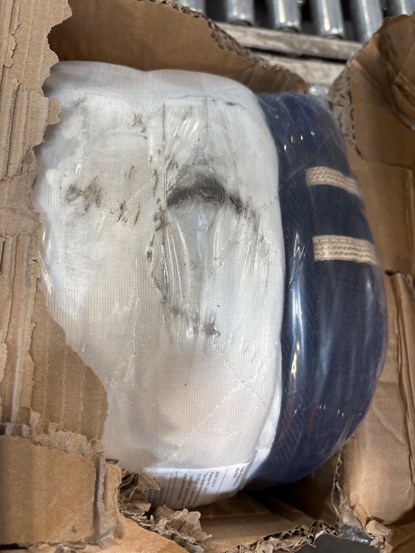 Photo 1 of **WRAPPING PARTIALLY RIPPED OPEN/MATTRESS HAS DIRT MARK AS A RESULT IN THAT AREA**
Queen Mattress, 14 Inch Queen Size Hybrid Mattress in a Box, Medium Firm Memory Foam mattress, with Individual Pocket Springs, Upgrade Zoned Support, Motion Isolation&Press