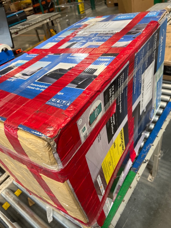 Photo 1 of *** NO RETURNS *** FOR PARTS ONLY ***Midea Duo 12,000 BTU (10,000 BTU SACC) High Efficiency Inverter, Ultra Quiet Portable Air Conditioner, Cools up to 450 Sq. Ft., Compatible with Alexa/Google Assistant, Includes Remote