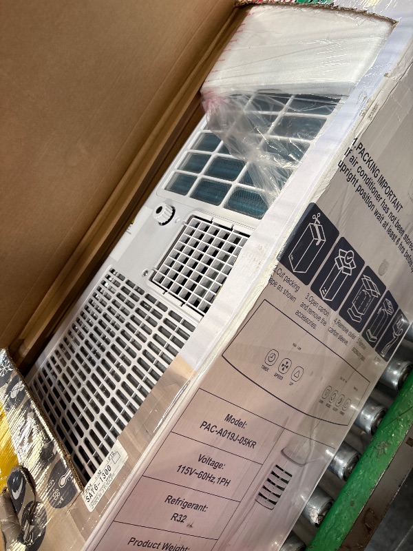 Photo 1 of ****MISSING HARDWARE****Coolblus Portable Air Conditioner,8500 BTU Portable ac units up to 360 Sq.Ft,Portable ac units for Homeowner,Renter,family White