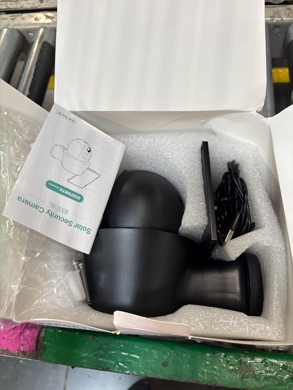 Photo 1 of Solar Security Cameras Wireless Outdoor, 2K Pan/Tilt 360° View Solar/Battery Powered WiFi Cameras for Home Security with AI Motion Detection, Spotlight, 2-Way Audio, Siren, IP65, SD/Cloud Storage