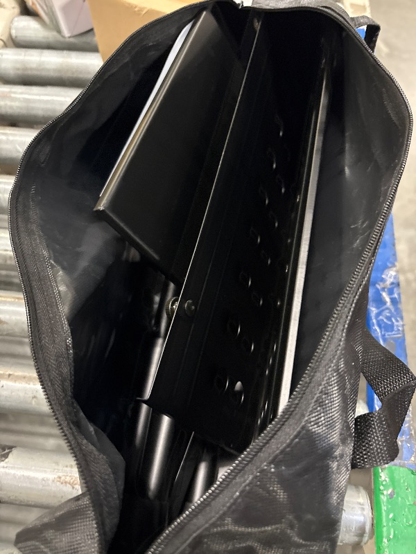 Photo 1 of ***MISSING PARTS***Vekkia Professional Portable Sheet Music Stand - Clamp - on Tray, Folding & Adjustable Holder, Super Sturdy for Instrumental Performance, Band & Travel with Carrying Bag