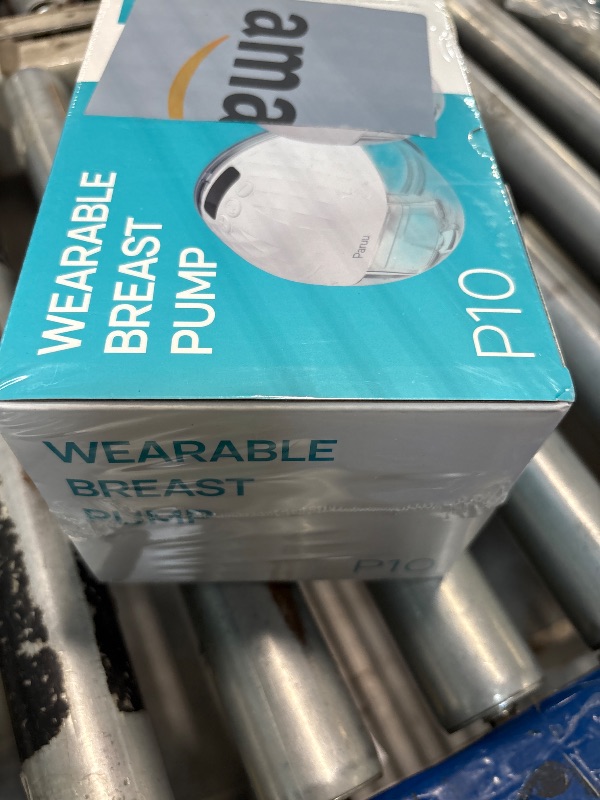 Photo 1 of **COMPLETELY FACTORY SEALED AS SHOWN IN PHOTOS**
Paruu P10 Hands Free Breast Pump Wearable, 338mmHg Strong Suction, Low Noise, 4 Modes & 9 Levels, Electric Breast Pump Portable, Smart Display, 19/21/24/28mm Insert/Flange, 2 Pack (White)
