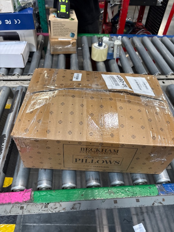 Photo 1 of **only 1 pillow**
Beckham Hotel Collection Bed Pillows Standard/Queen Size Set of 2 - Original Down Alternative Pillow for Sleeping - Bedding for Back, Stomach or Side Sleepers