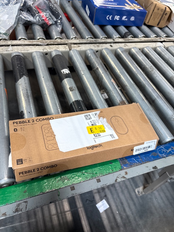 Photo 1 of Logitech Pebble 2 Combo, Wireless Keyboard and Mouse, Quiet and Portable, Customizable, Logi Bolt, Bluetooth, Easy-Switch for Windows, macOS, iPadOS, Chrome - Black