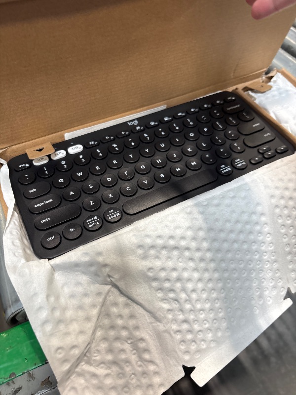 Photo 1 of Logitech Pebble 2 Combo, Wireless Keyboard and Mouse, Quiet and Portable, Customizable, Logi Bolt, Bluetooth, Easy-Switch for Windows, macOS, iPadOS, Chrome - Black