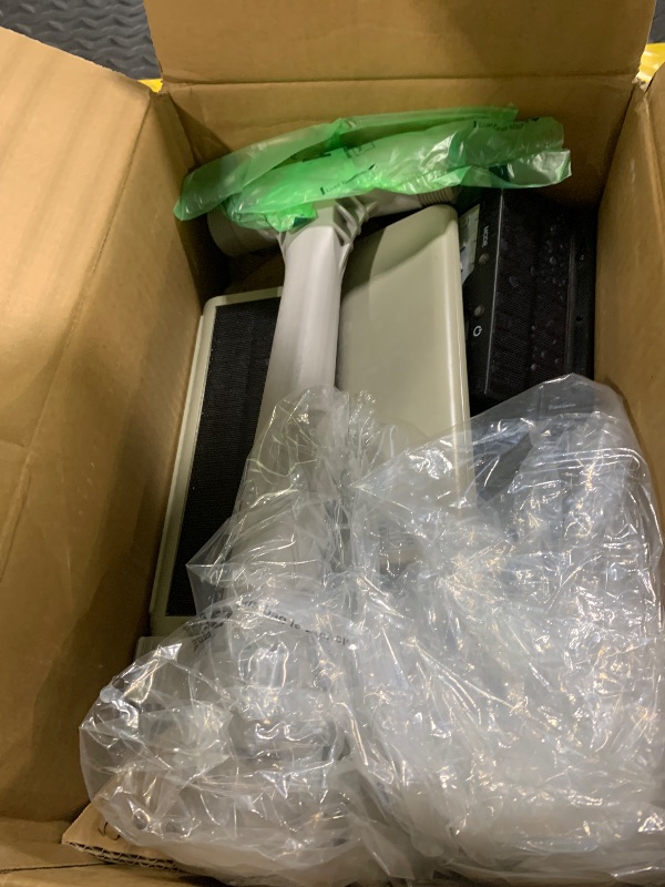 Photo 1 of ?Original? Solar Pool Fountain with 10-Color 4-Mode LED Lights – Auto Light Sensing, Above/Inground Pool Fountain Solar Lights with Remote, Dual-Head Adjustable Sprinkler, Cooling 6-15 Degrees