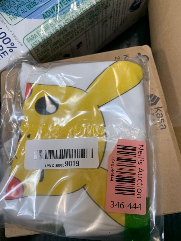 Photo 1 of  XS KIDS Pokemon Pikachu Big Face Girls Short Sleeve Tee Shirt White XS KIDS