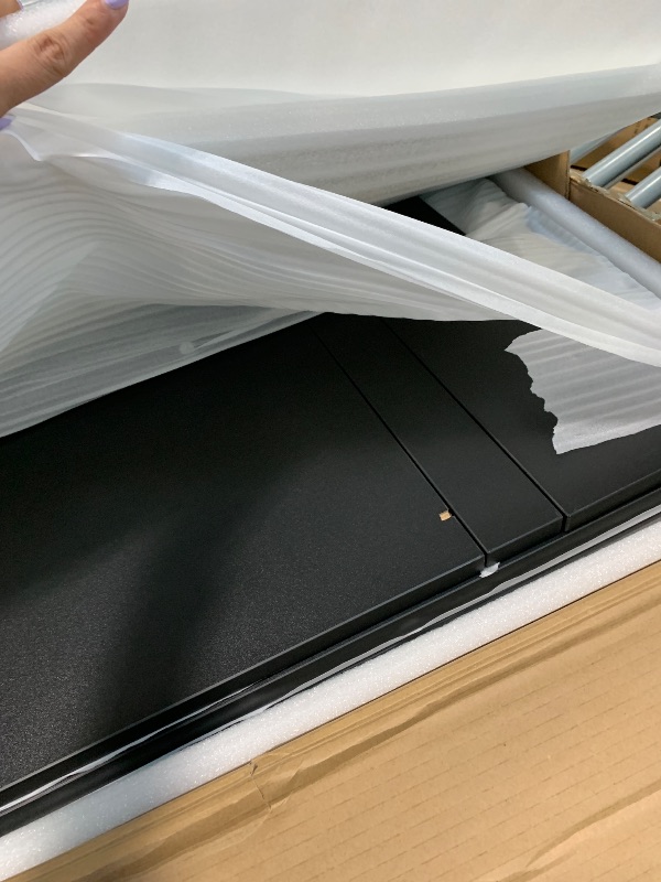 Photo 1 of **MISSING PARTS***Gator Elite Series Sidecar Rack - Black
Wood Sidecar Rack with Configurable 4U/8U/12U Spacing, Cabinet Storage, Tray, Shelving, and Removeable Wheels - Black