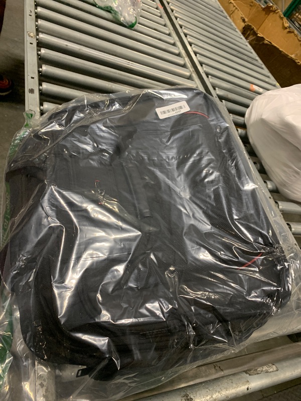 Photo 1 of EMPSIGN Rolling Briefcase Laptop Bag,17.3" Computer bag with wheels, Water Repellent Travel Roller Underseat Bag with RFID Blocking Pocket,Rolling Work Bags for women/men -Black