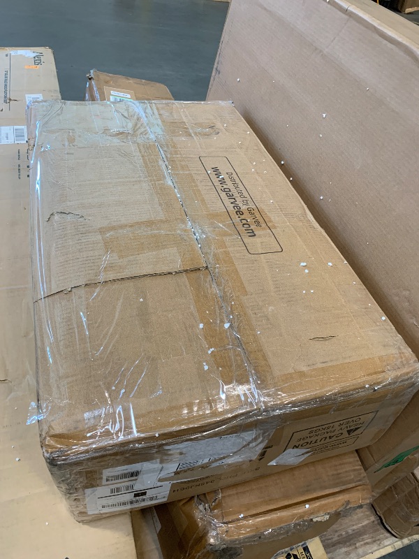 Photo 1 of IDEALHOUSE Grey Dresser for Bedroom, 3 Drawer Dresser with Metal Legs, Wood Dressers Chest Organizer with Wide Storage, Modern Chest of Drawers for Bedroom, Living Room, Hallway