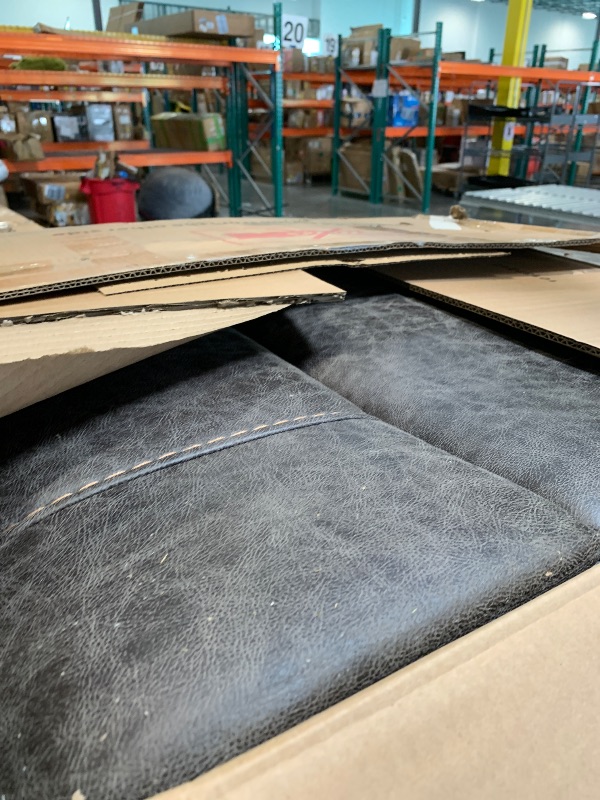 Photo 1 of ****MISSING BACK OF CHAIR****
Phoenix Home Dual Motor Power Lift Chair for Elderly, Lift Chairs with Massage and Heat, Faux Leather Electric Chairs for Adults, Recliner Chair with USB, 2 Concealed Cup Holders, Smoke Gray