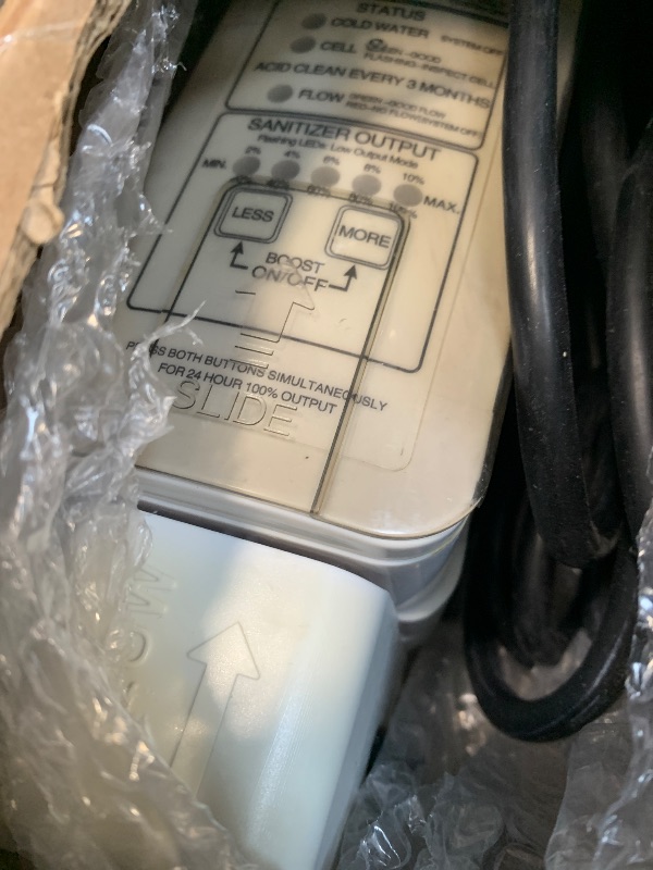 Photo 1 of **MISSING INSTRUCTIONS** 520555 Salt Chlorine Generator Cell, Suitable for Pools Up to 40,000 Gallons, Includes 15' Cable 2" PVC Unions