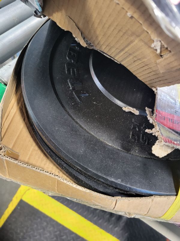 Photo 1 of ****SIMILAR ITEM**** CAP Barbell 190 lb Elite Olympic Bumper Plate Set, Black PACK OF 2