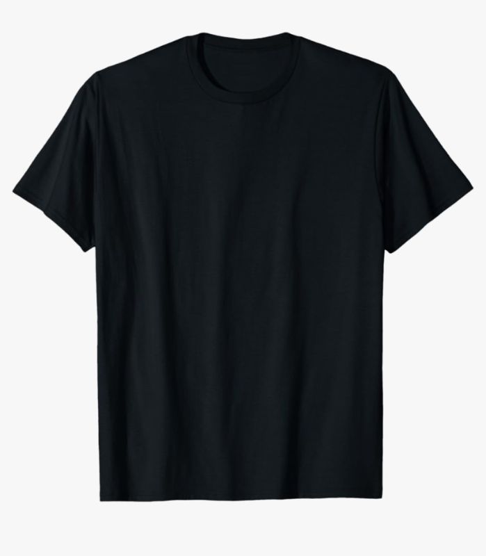 Photo 1 of ***Retail Price 19.00***Men's Round Neck T-Shirt, Black, Small
