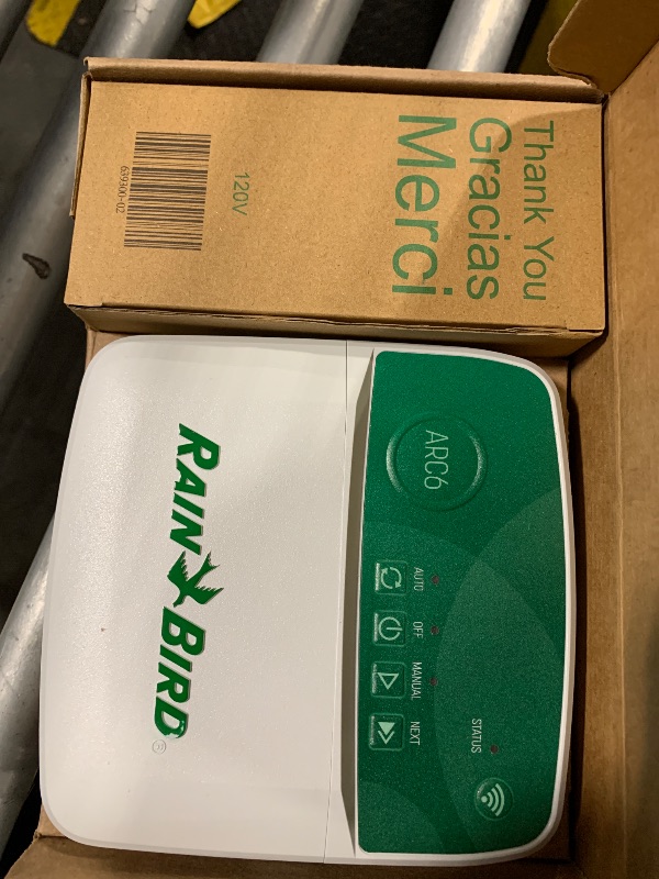 Photo 1 of Rain Bird ARC6 App-Based Indoor Smart Irrigation WiFi Timer/Controller, 6-Zone/Station, EPA WaterSense Certified, Compatible with Alexa