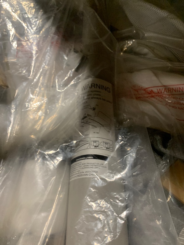 Photo 1 of ***MISSING HARDWARE***RONBEI Baby Bassinet Bedside Sleeper, Easy to Assemble Bassinets for Baby/Infants, Height Adjustable Bedside Bassinet for Newborn Baby