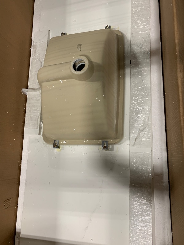 Photo 1 of ******SIMILAR  ITEMS****
Marble Vanity Top, Bathroom Vanity Top with Undermount Rectangular Middle Sink and 4" Height Backsplash, Pre-Drilled Hole (Cabinets not included)  