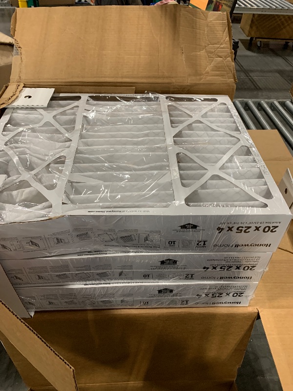 Photo 1 of ****SIMILAR****
Honeywell FC100A1037 3 Pack) - 20" x 25" x 4" Pleated Air Filter, MERV 11 Bundle with Same Day Supply Filter Change Reminder