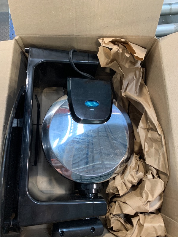 Photo 1 of *****SIMILAR*/***
Bella Classic Rotating Belgian Waffle Maker with Nonstick Plates, Removable Drip Tray, Adjustable Browning Control and Cool Touch Handles, Stainless Steel