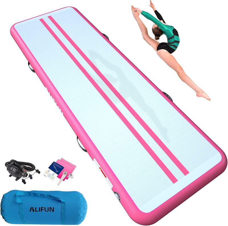 Photo 1 of 

*-****SIMILAR*/****


ALIFUN Inflatable Gymnastics Tumbling Track Mat Training Air Mat10ft/13ft/16ft/20ft Non Slip for Home/Gym/Yoga