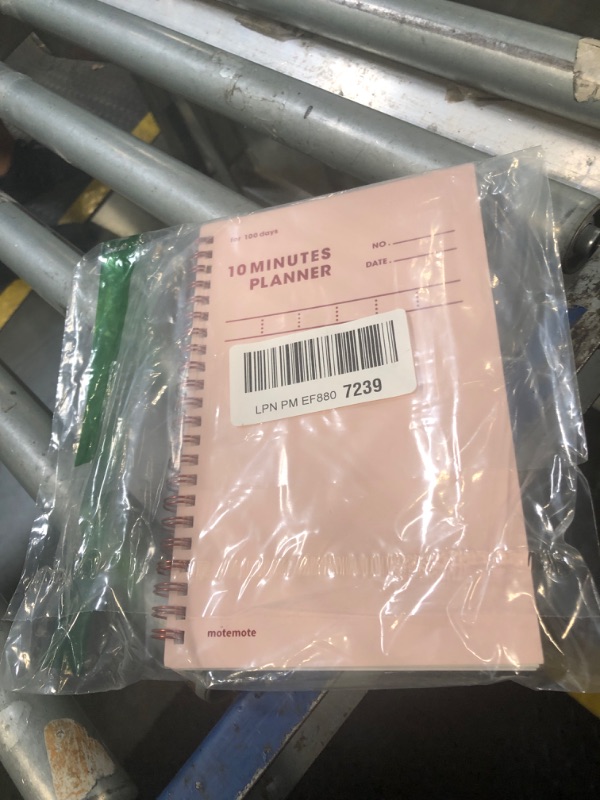 Photo 1 of [MOTEMOTE] 10 Minutes Planner 100 DAYS Color Chip (Rosequartz) / study planner / planner