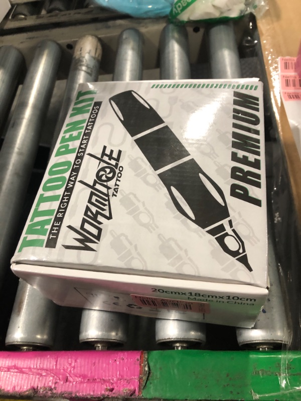 Photo 1 of (No Power Machine) Wormhole Tattoo Gun Kit Tattoo Kit with 7 Adjustable Stroke 2,300mAh Power Wireless Tattoo Machine with Normal/Jump-Start/Dot Working Mode with LED Digital Display for Artist WTK381