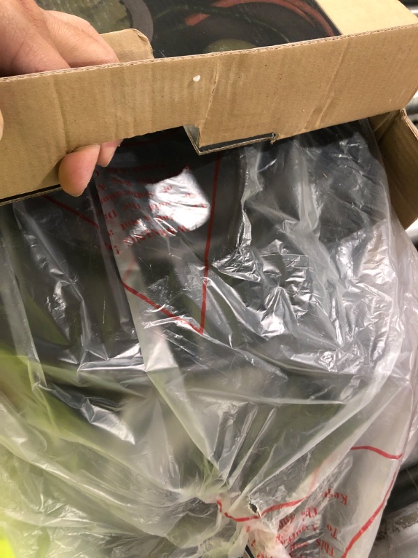 Photo 1 of ***USED****Cast Iron Tortilla Press 12 inch, Heavy Duty Tortilla Pataconera, Flour Tortilla Press with Foldable Handle, Taco press with Some Parchment Paper, Roti Maker, Black