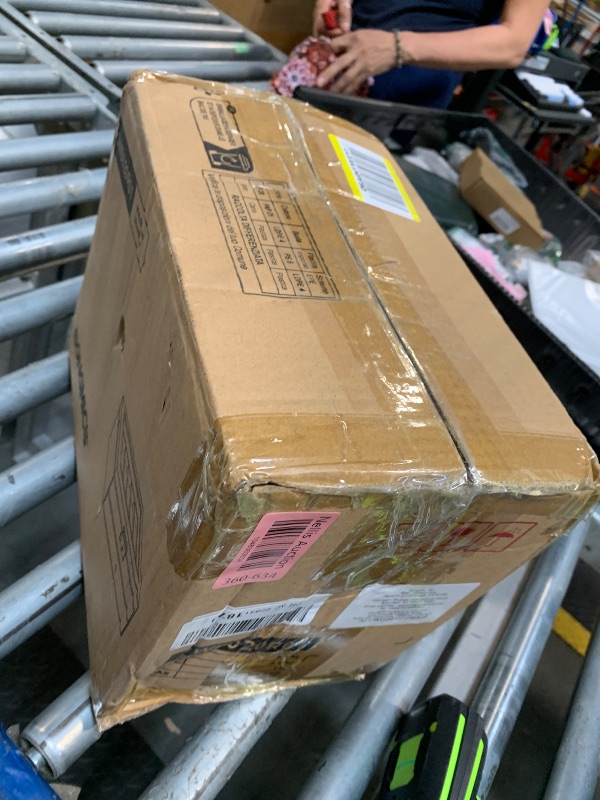 Photo 1 of **DAMAGE IS TO THE BOTTOM DRAWER** SONGMICS Watch Box, 20-Slot Watch Case Organizer with Large Glass Lid, Removable Pillows, Metal Lock, Gift for Loved Ones, Black Synthetic Leather, Wine Red Lining UJWB020R01