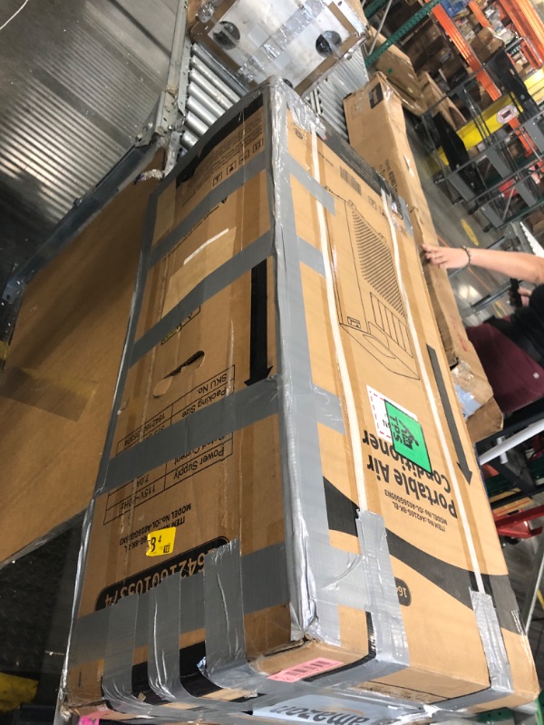 Photo 1 of **MISSING PARTS**ZAFRO 8,000 BTU Portable Air Conditioners, 4 Modes Portable AC Unit with Fast Cooling/Energy Efficient/Remote/24Hrs Timer for Bedroom/Dorms/Indoor Rooms, White