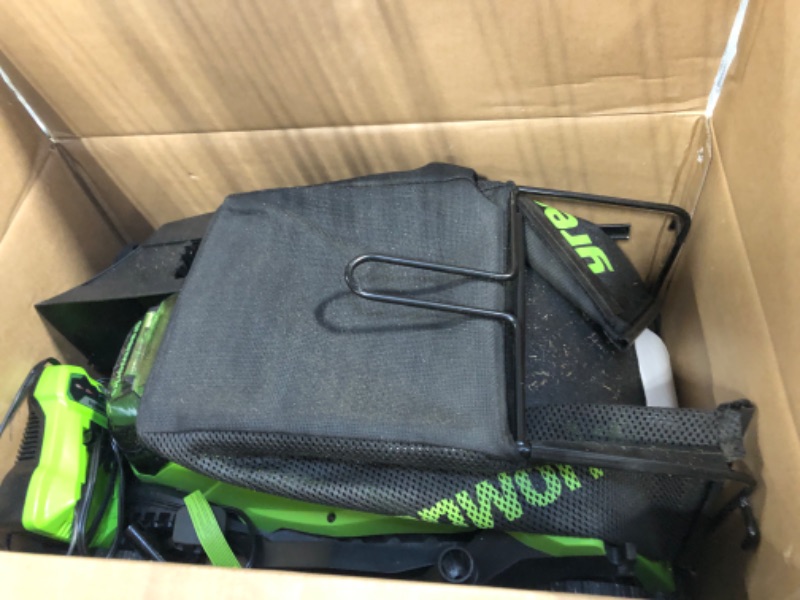 Photo 1 of ***no battery no charger***Greenworks 24V 13-Inch Brushless Push Lawn Mower, Cordless Electric Lawn Mower with 4.0Ah USB (Power Bank) Battery and Charger Included