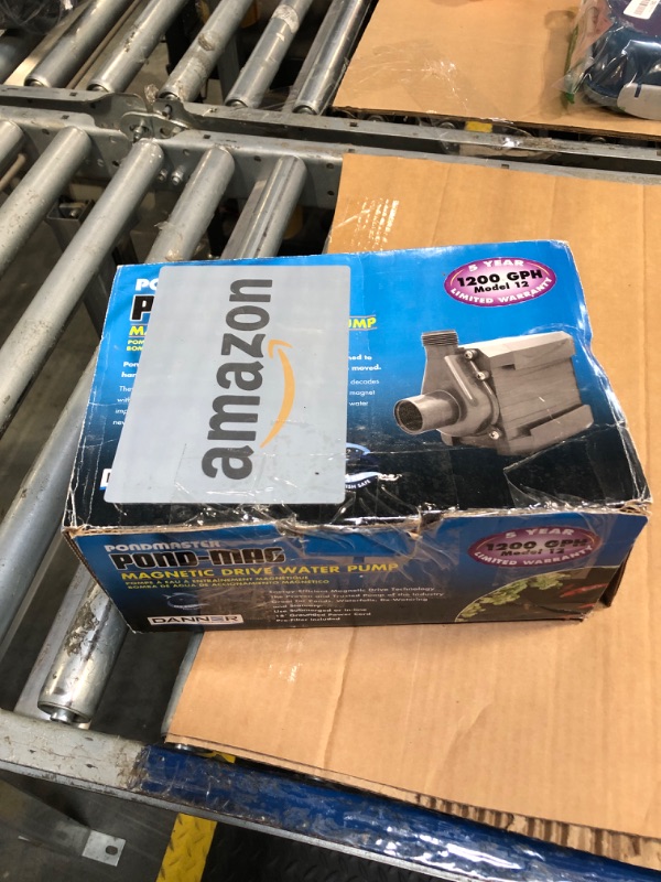 Photo 1 of *****VERY USED***** Danner Manufacturing, Inc., Supreme Aqua-Mag 1200 GPH Magnetic Drive Water Pumps for Aquarium, 02712