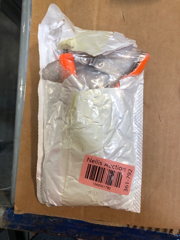 Photo 1 of *******A LITTLE DAMAGED***6 Inch C Clamp, Heavy Duty Vise Grip Locking Pliers Adjustable Face Clamp for Woodworking, Welding and Pocket Hole Joinery, 1 Packs (Orange, 6 Inch)