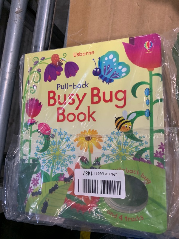 Photo 1 of ***BUG MISSING***Pull-Back Busy Bug Book