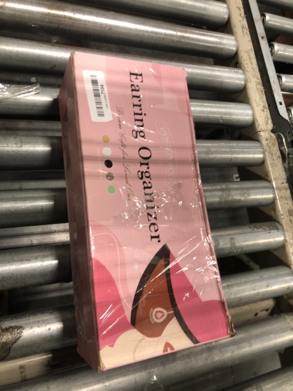 Photo 1 of DGWJSU Earring Display Stands for Selling, Earring Rack Display Holder Stand, Jewelry Display for Selling Earring Cards, Bracelets, Hair Accessories, Rings, Necklaces (Rustic Brown, Common Size)