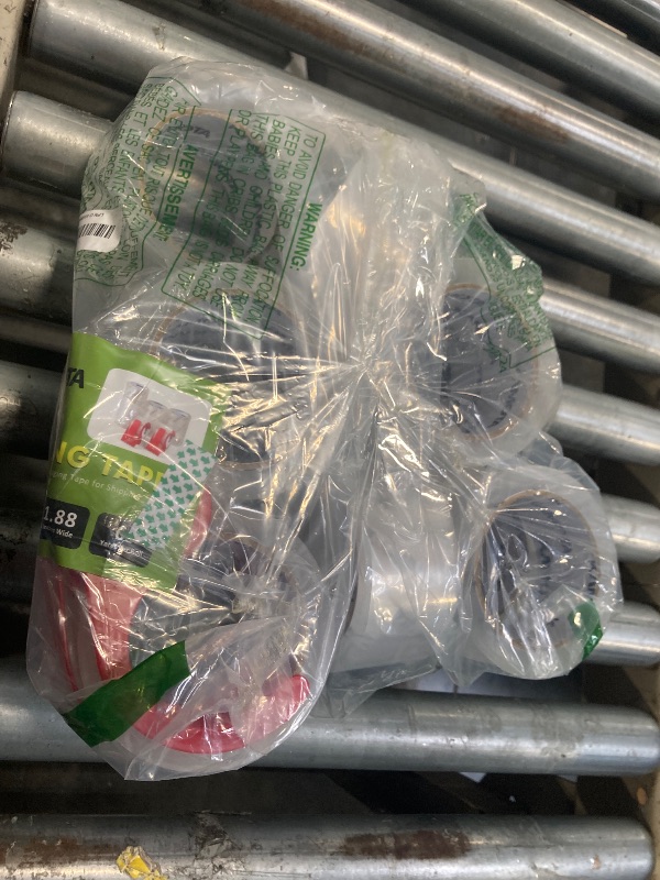 Photo 1 of ***ONLY 7 ***KAMOTA Packing Tape,  Heavy Duty Clear Packaging Tape for Shipping Packaging Moving Sealing, 1.88 inches Wide, 65 Yards Per Roll, Total 780 Yards with 2 Dispensers