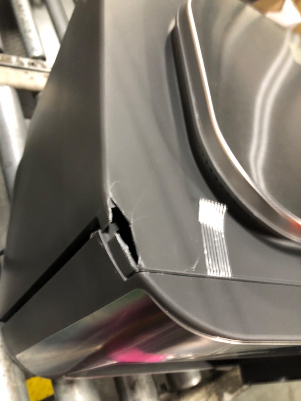 Photo 1 of ****THE DOOR CORNER IS A LITTLE BROKEN, BUT IT OPENS WELL AND IS NEW*****Ninja Combi All-in-One Multicooker, Oven, & Air Fryer, Complete Meals in 15 Mins, 14-in-1 Functions, Combi Cooker + Air Fry, Bake, Roast, Slow Cook and More, 3 Accessories, Stainless