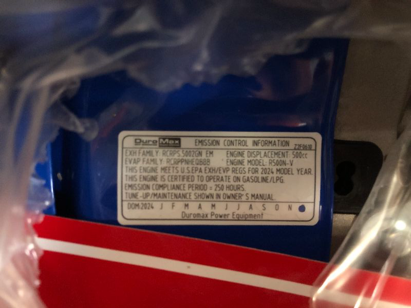 Photo 1 of **NIB***NEED TRUCK FOR PICK UP***DuroMax XP13000EH 13,000-Watt Dual Fuel Portable Generator - Gas & Propane, Electric Start, Whole Home Backup Power, Transfer Switch Ready, RV & Emergency Ready