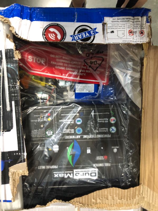 Photo 1 of ***NIB***NEED TRUCK FOR PICK UP***DuroMax XP13000EH 13,000-Watt Dual Fuel Portable Generator - Gas & Propane, Electric Start, Whole Home Backup Power, Transfer Switch Ready, RV & Emergency Ready